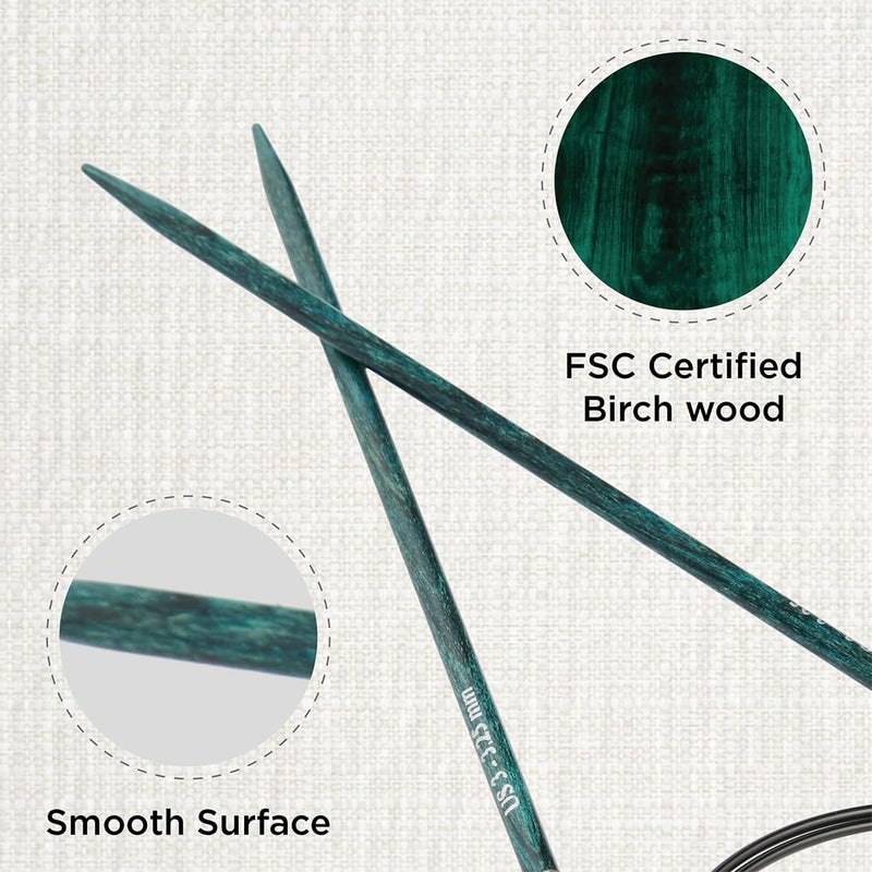Knit Pro Dreamz Fixed Circular Needles 24" (60cm) | US Size 3 (3.25mm) - Image 2